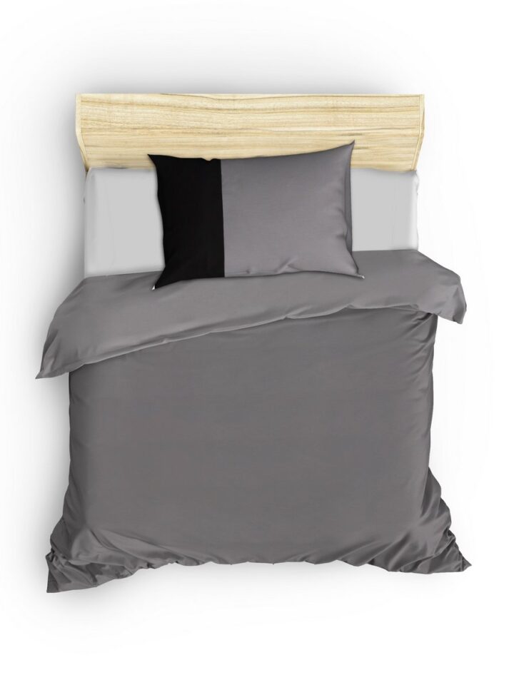 Plain - Grey, Black - Grey Black