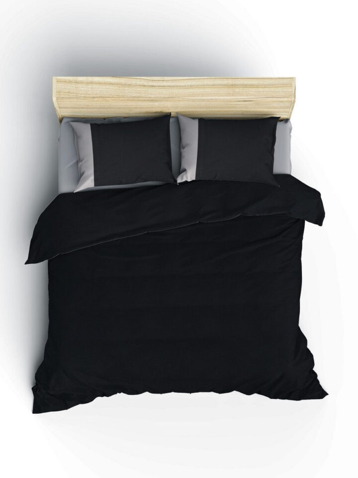 Plain - Black, Grey - Black Grey