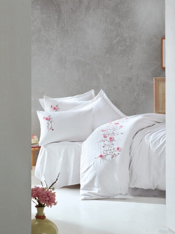Perla - White - White Pink