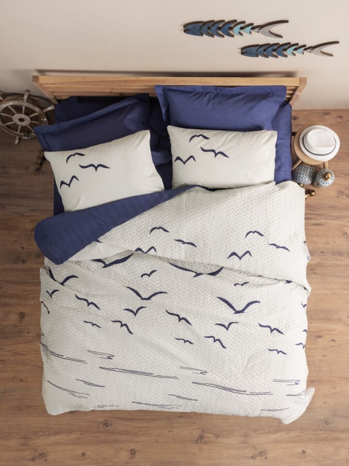 Larum - Dark Blue - Dark Blue White