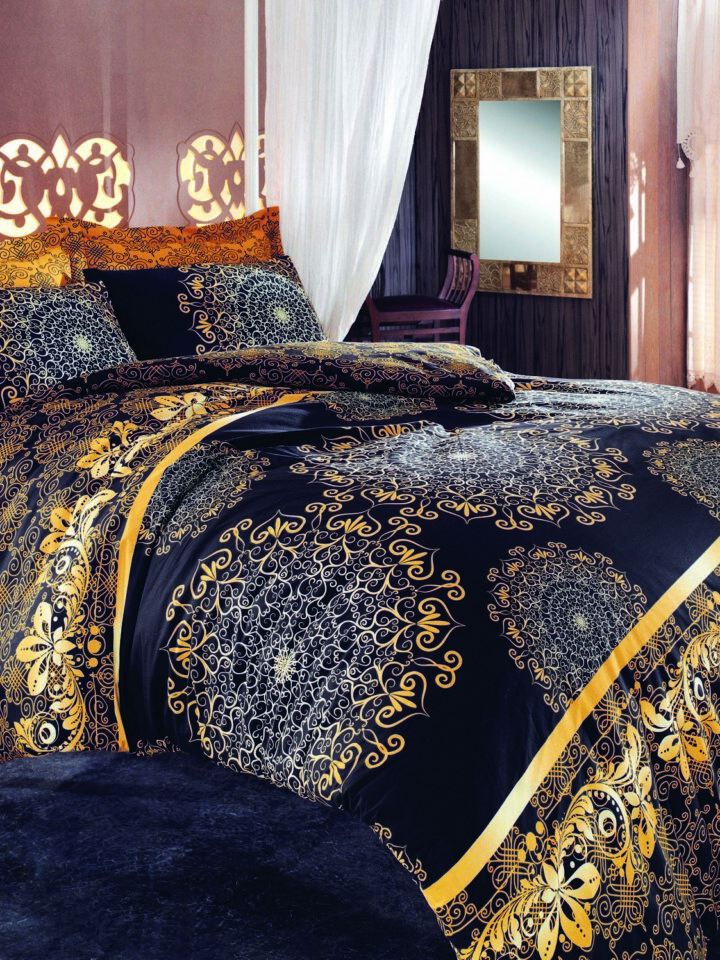 Osmanlı - Yellow - Black Yellow Beige Brown