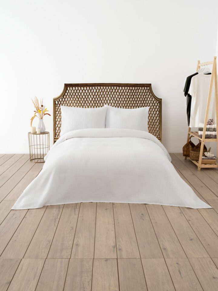 Waffle - White