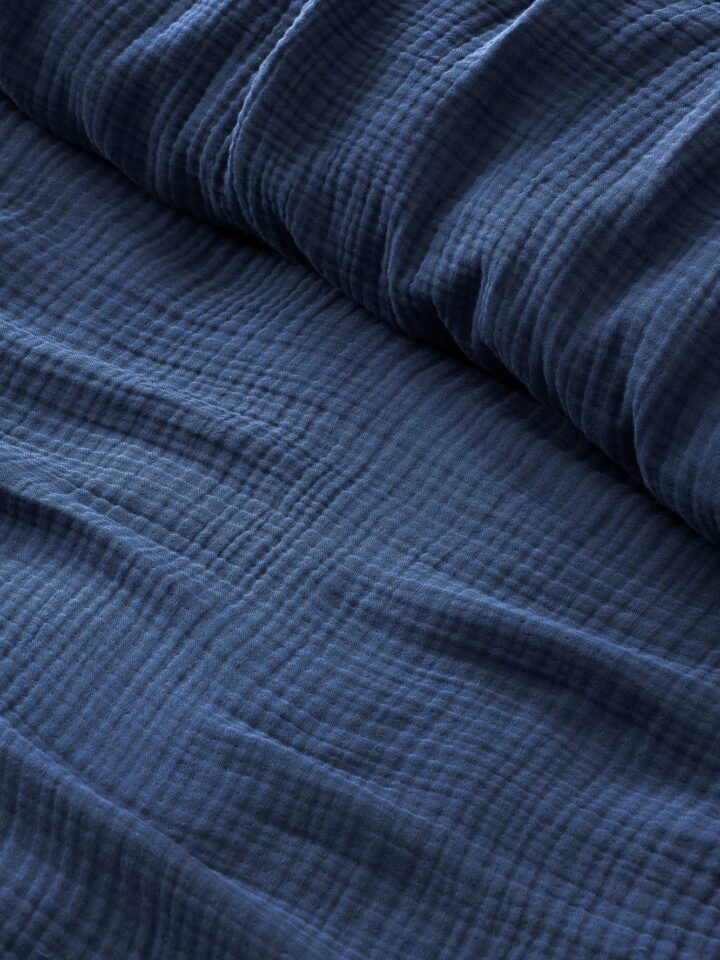 Muslin - Navy Blue (220 x 250)