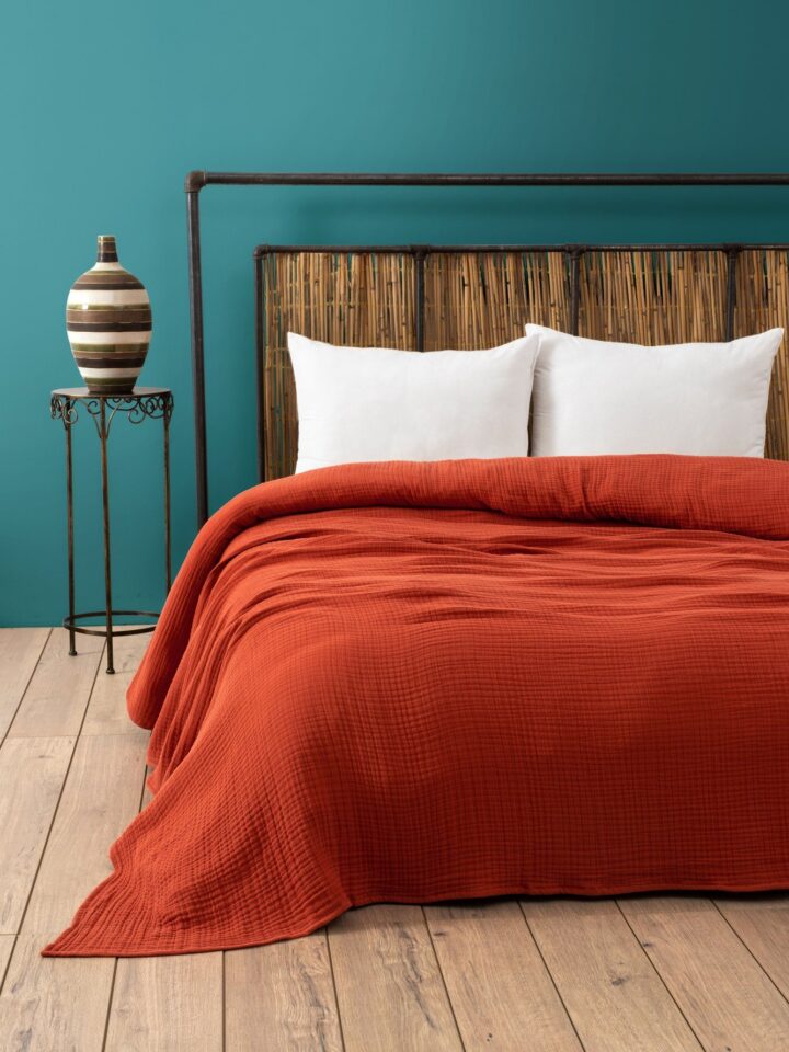Muslin - Tile Red (220 x 250)