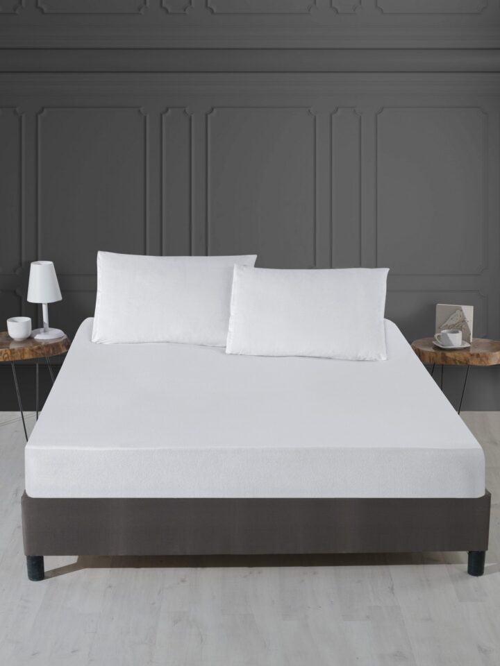 Alez Fitted (180 x 200) v2 - White